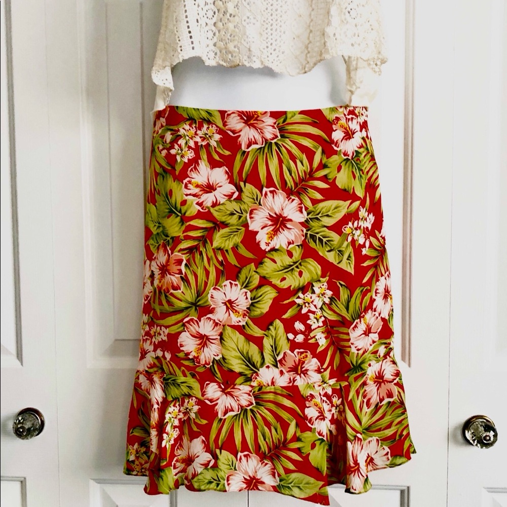Jones New York Silk Skirt Size 6